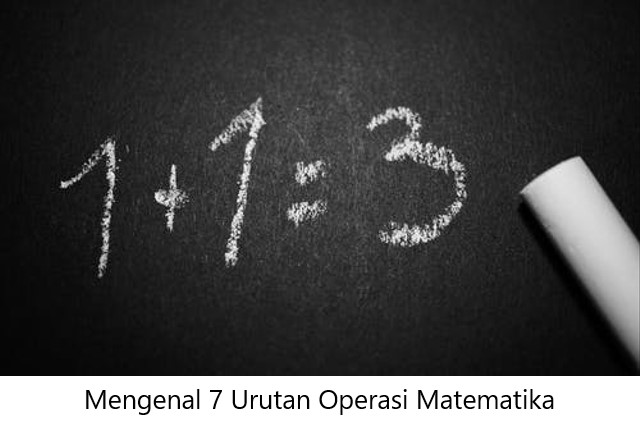 7 Urutan Operasi Matematika