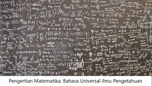 Pengertian Matematika